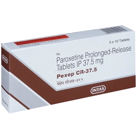 pexep cr 37.5mg tablet 10's